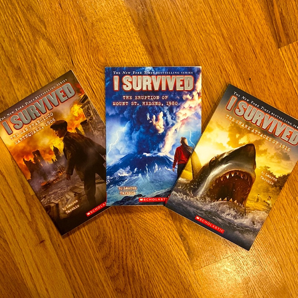3 “ I Survived” books